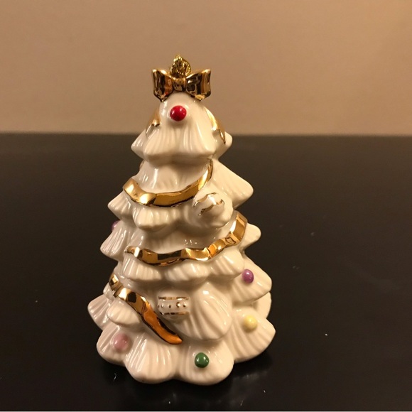 Lenox Gold and Cream Holiday Tree Ornament - Picture 2 of 3